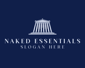 Roman Temple Architecture logo design