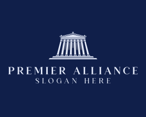 Roman Temple Architecture logo design