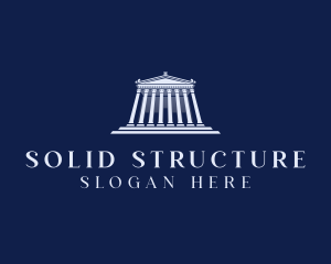 Roman Temple Architecture logo design