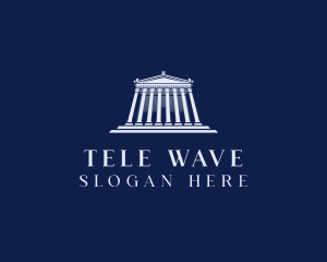 Roman Temple Architecture logo design