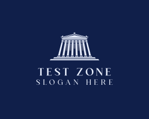 Roman Temple Architecture logo design