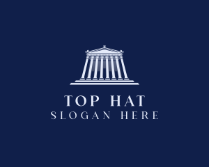 Roman Temple Architecture logo design