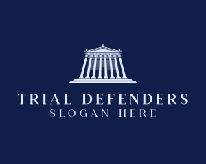 Roman Temple Architecture logo design