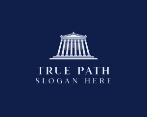 Roman Temple Architecture logo design