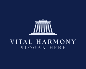 Roman Temple Architecture logo design