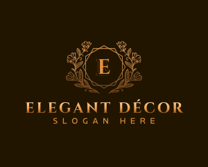 Elegant Floral Boutique logo design