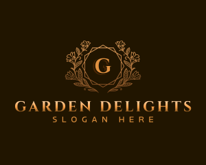 Elegant Floral Boutique logo design