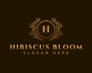 Elegant Floral Boutique logo design