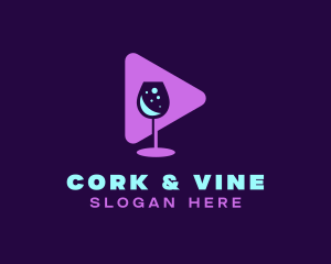 Drinking Bar Vlog logo design