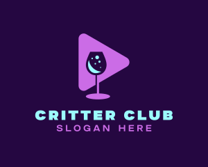 Drinking Bar Vlog logo design