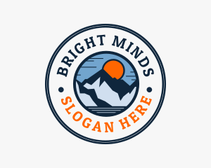 Sun Mountain Peak Logo