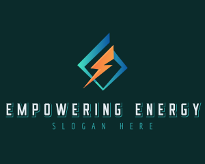 High Voltage Electric Power logo design