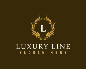 Luxury Ornamental Boutique logo design