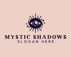 Mystic Tarot Eye logo design