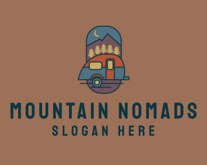 RV Outdoor Camper  logo design