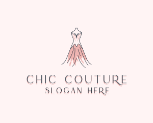 Fashion Dress Clothing logo design