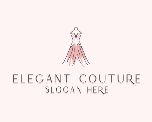 Fashion Dress Clothing logo design