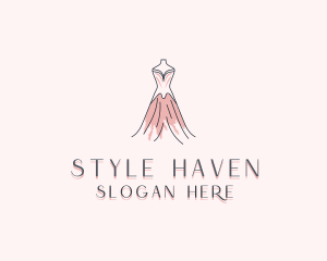 Fashion Dress Clothing logo design