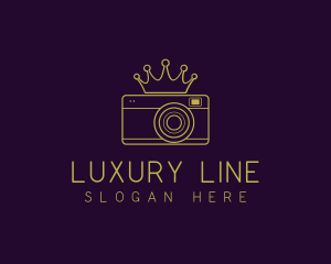 Deluxe Crown Photography logo design