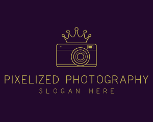 Deluxe Crown Photography logo design