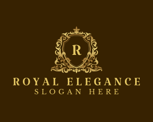 Premium Royal Crest logo design