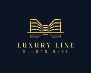 Luxury Realty Building logo design