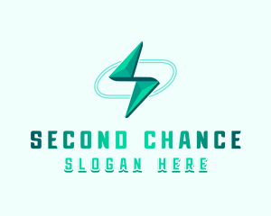 Thunder Power Letter S logo design