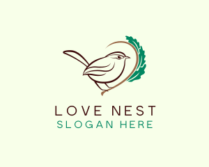 Robin Bird Aviary logo design