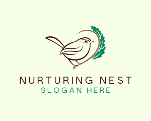 Robin Bird Aviary logo design