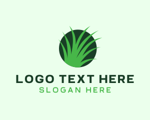 Eco Lawn Grass logo