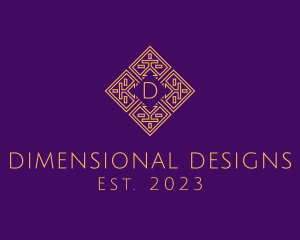 Intricate Relic Interior Design logo design