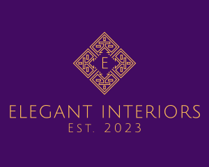 Intricate Relic Interior Design logo design