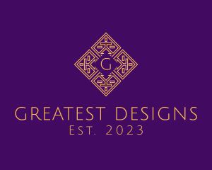 Intricate Relic Interior Design logo design