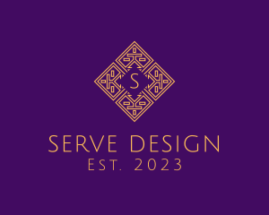 Intricate Relic Interior Design logo design