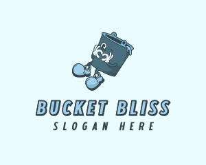 Cleaning Bucket Janitorial logo