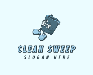 Cleaning Bucket Janitorial logo