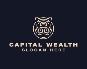 Hippo Corporate Financing logo design