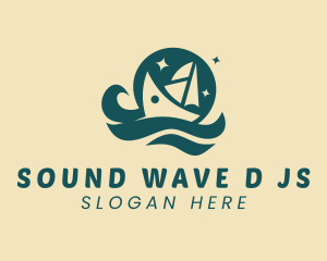 Ocean Yacht Cruise logo design