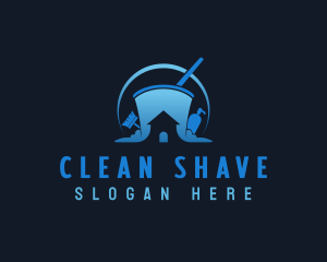 Home Cleaning Tools logo design