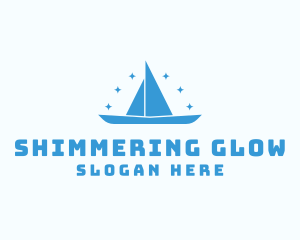 Star Sailboat Adventure logo design