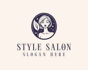 Woman Beauty Salon logo design