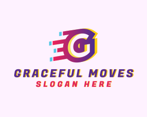 Speedy Motion Letter G logo design