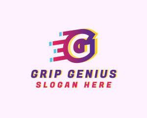 Speedy Motion Letter G logo design