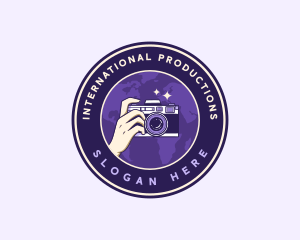 World Camera Photographer logo design