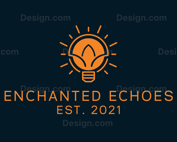 Incandescent Light Bulb Logo