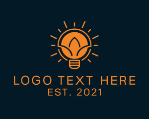 Incandescent Light Bulb  logo