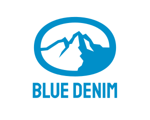 Blue Mountain Oval logo design