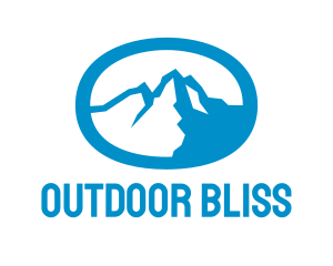 Blue Mountain Oval logo design