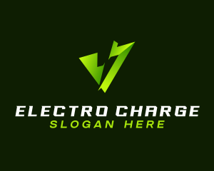 Energy Power Arrow logo design