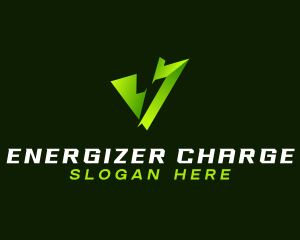 Energy Power Arrow logo design